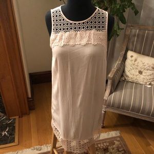 LOFT cream dress